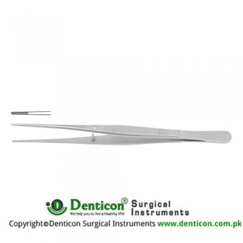 Turner Micro Dressing Forceps Stainless Steel, 15.5 cm - 6" Tip Size 0.6 mm